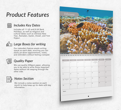 Great Barrier Reef Calendar 2027