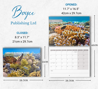 Great Barrier Reef Calendar 2027