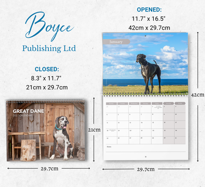 Great Dane Calendar 2027