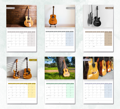 Guitar Calendar 2027