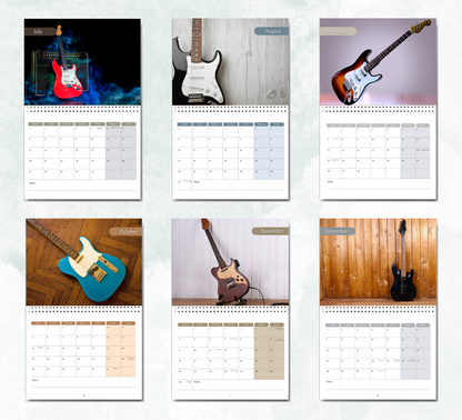 Guitar Calendar 2027