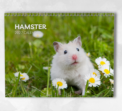 Hamster Calendar 2027