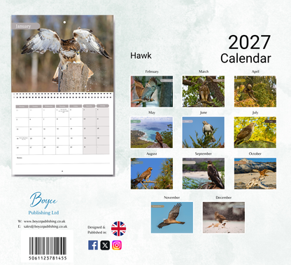 Hawk Calendar 2027