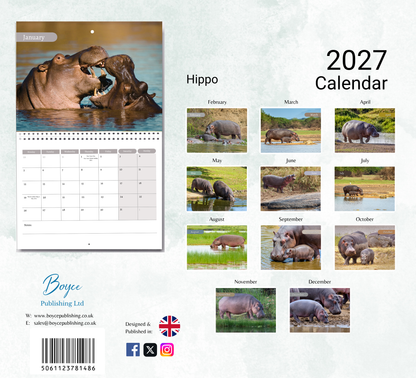 Hippo Calendar 2027
