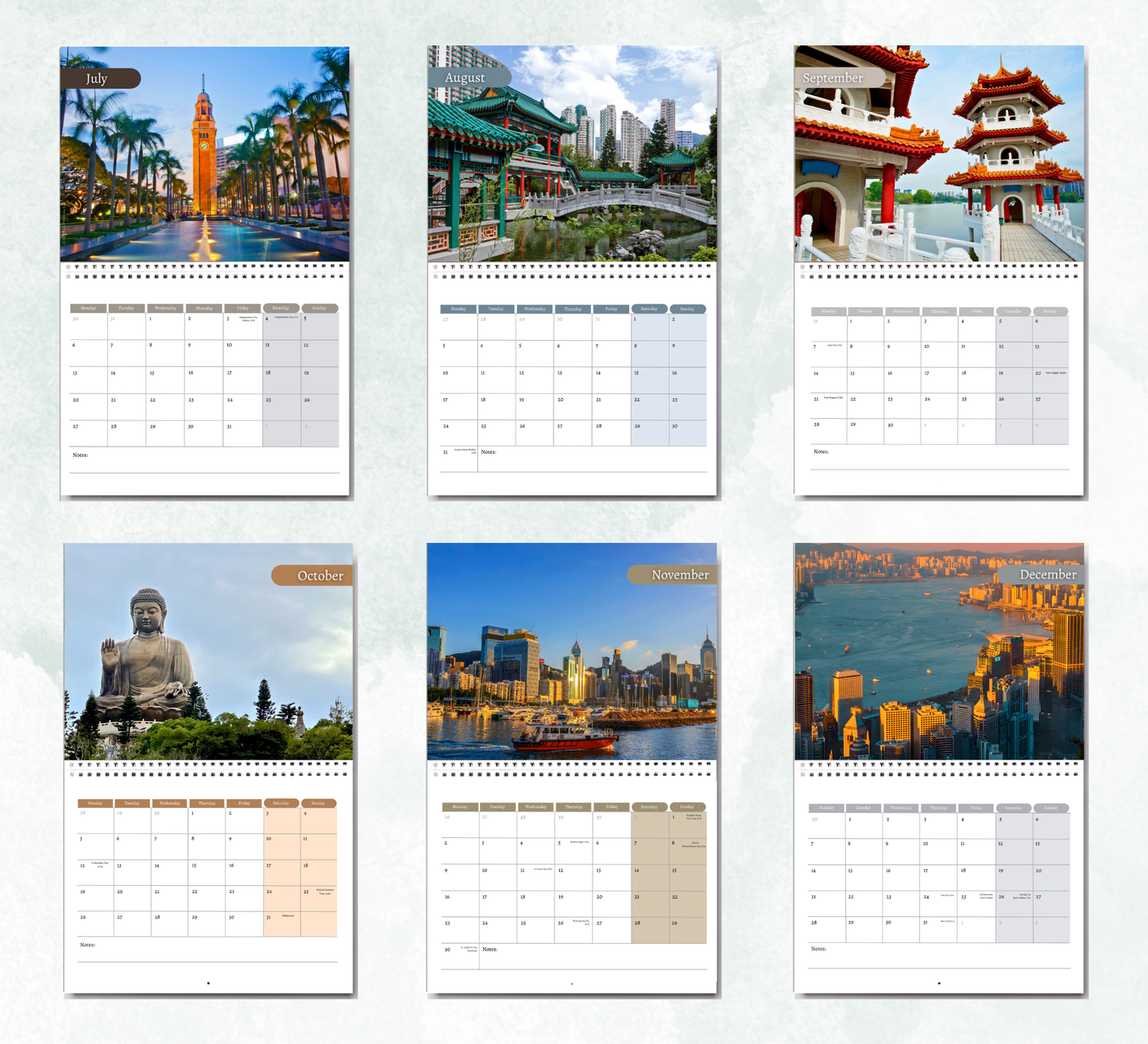 Hong Kong Calendar 2027