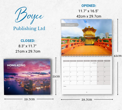 Hong Kong Calendar 2027