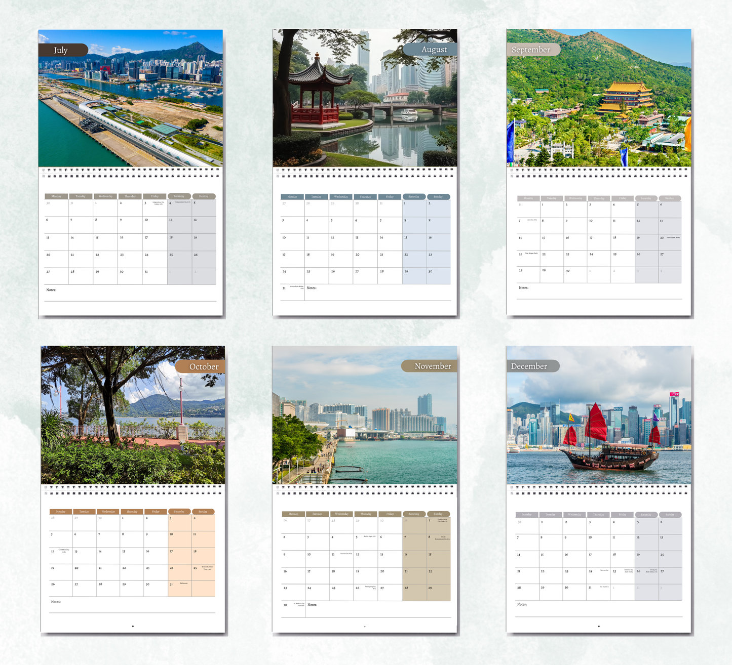 Hong Kong Calendar 2026