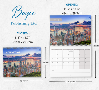 Hong Kong Calendar 2026