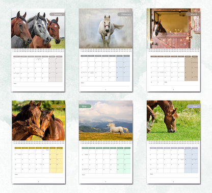Horse Calendar 2026