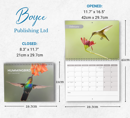 Hummingbird Calendar 2027