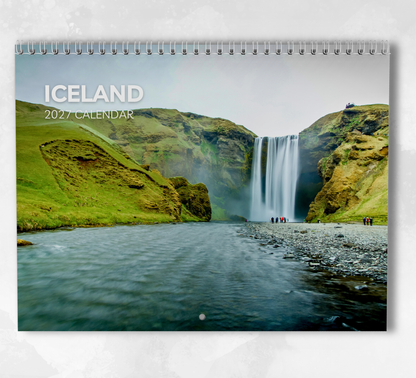 Iceland Calendar 2027