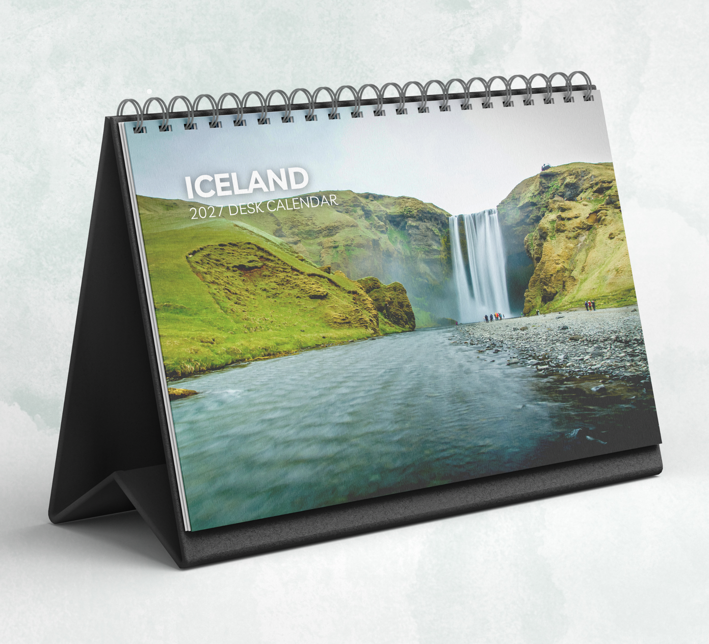 Iceland Desk Calendar 2027-2028