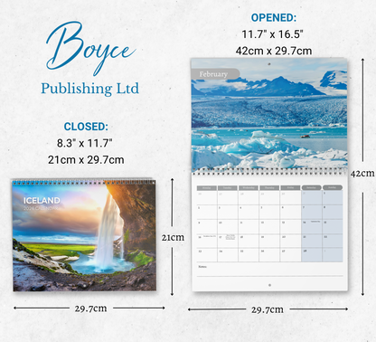 Iceland Calendar 2026