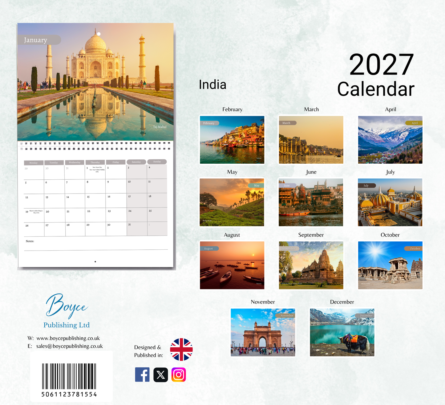 India Calendar 2027