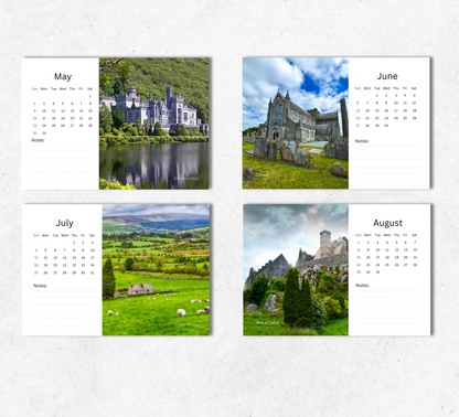 Ireland Desk Calendar 2027-2028