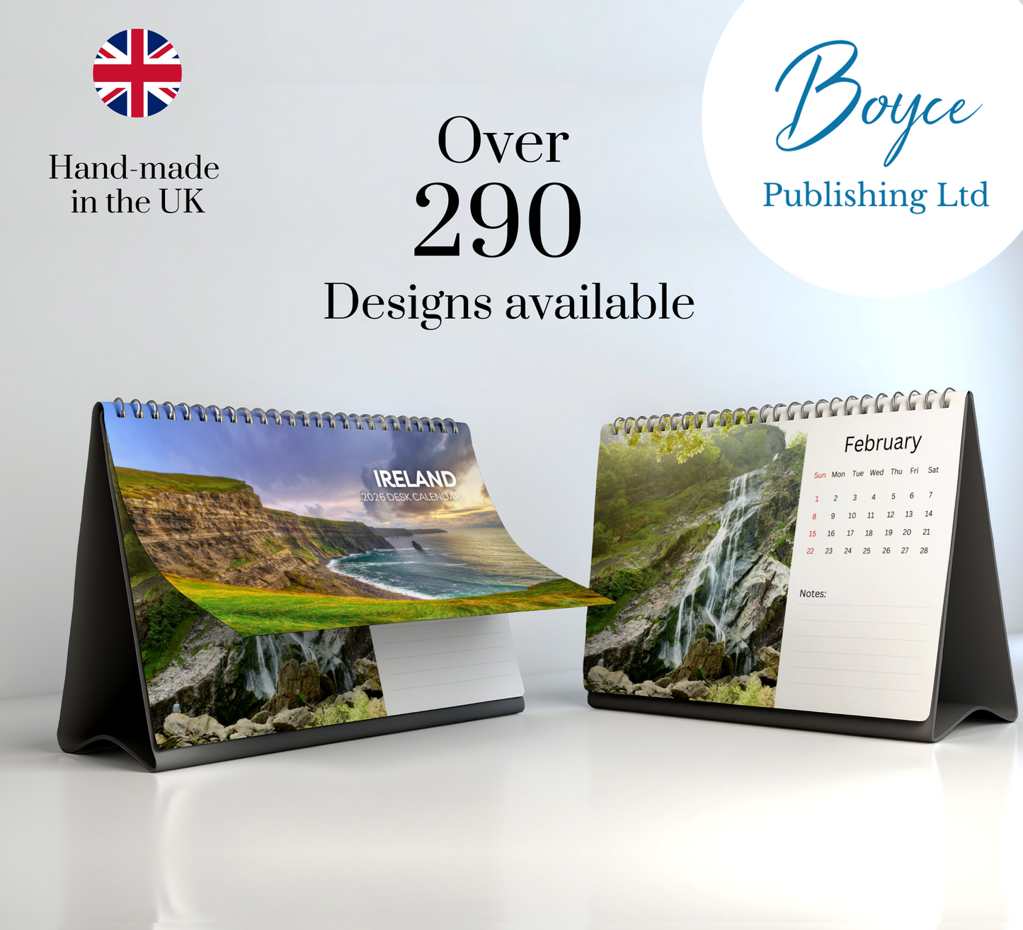 Ireland Desk Calendar 2026-2027
