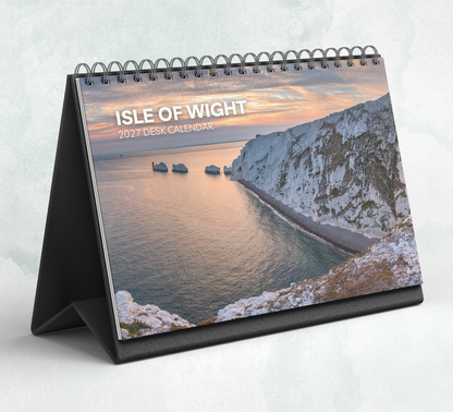 Isle of Wight Desk Calendar 2027-2028