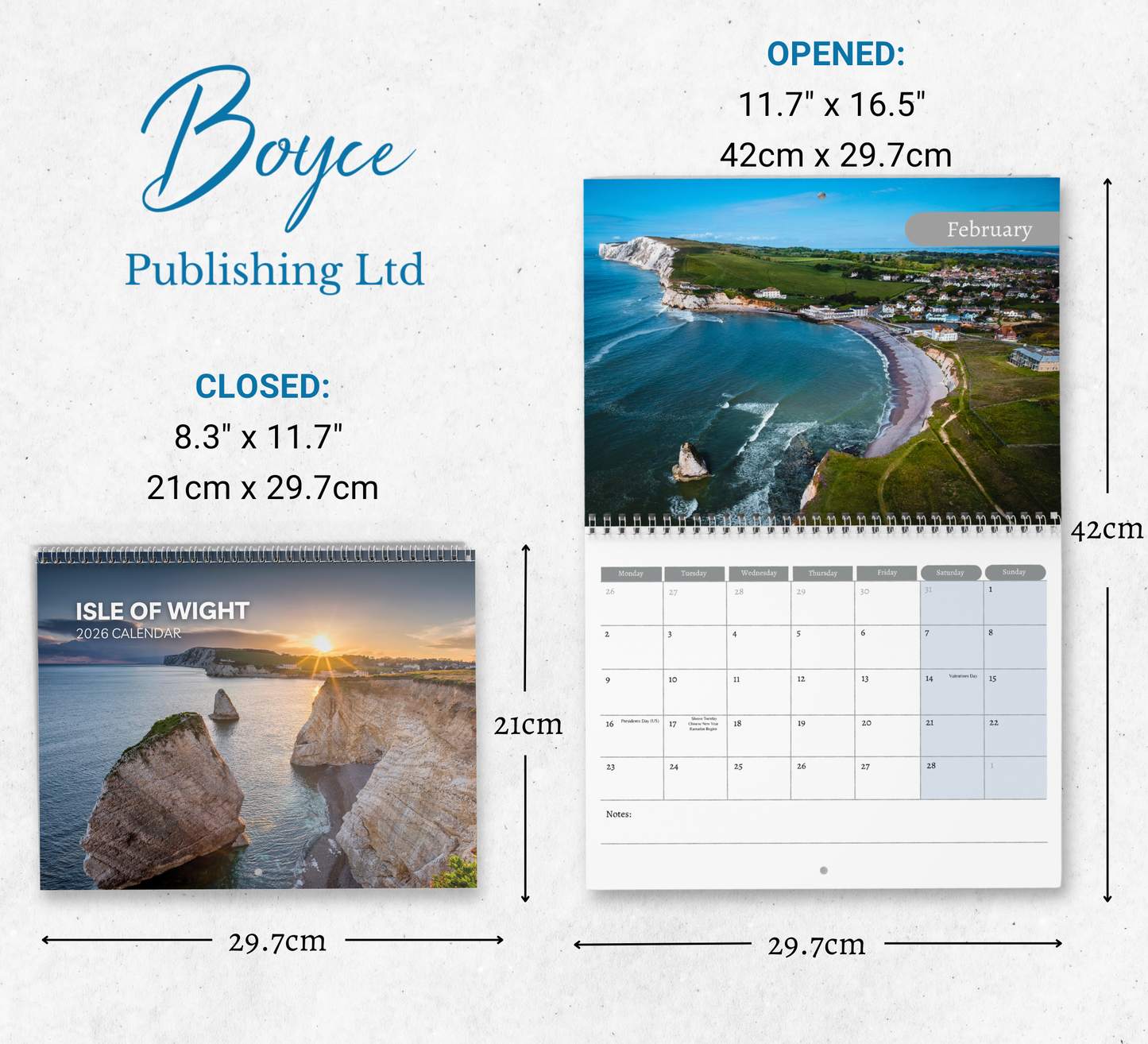 Isle of Wight Calendar 2026