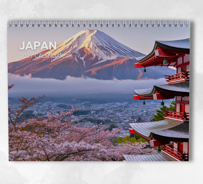 Japan Calendar 2027