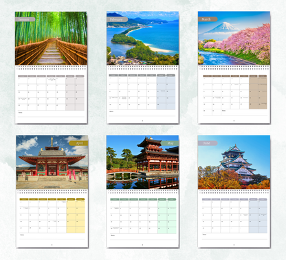 Japan Calendar 2027