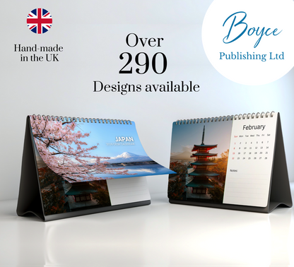 Japan Desk Calendar 2026-2027