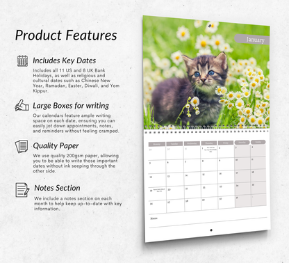 Kitten Calendar 2026