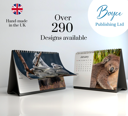 Koala Desk Calendar 2026-2027