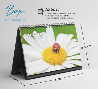 Ladybird Desk Calendar 2026-2027