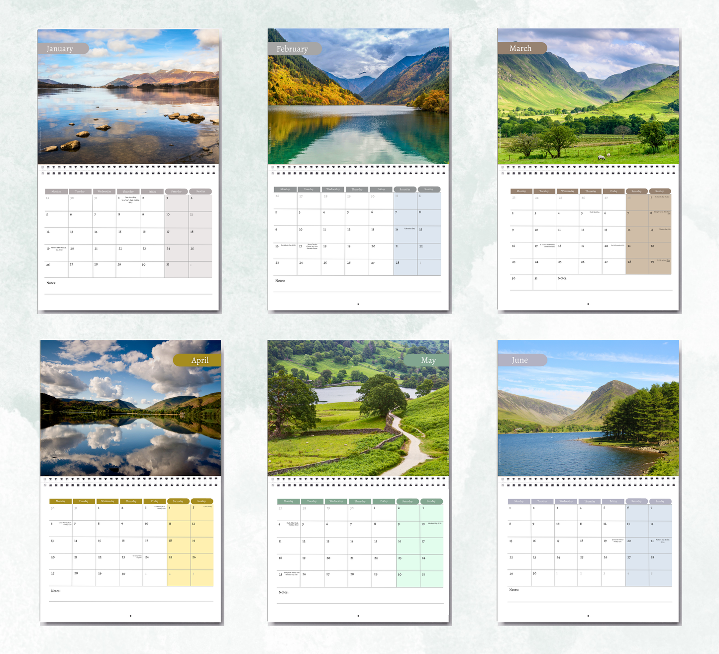 Lake District Calendar 2027