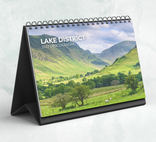 Lake District Desk Calendar 2027-2028