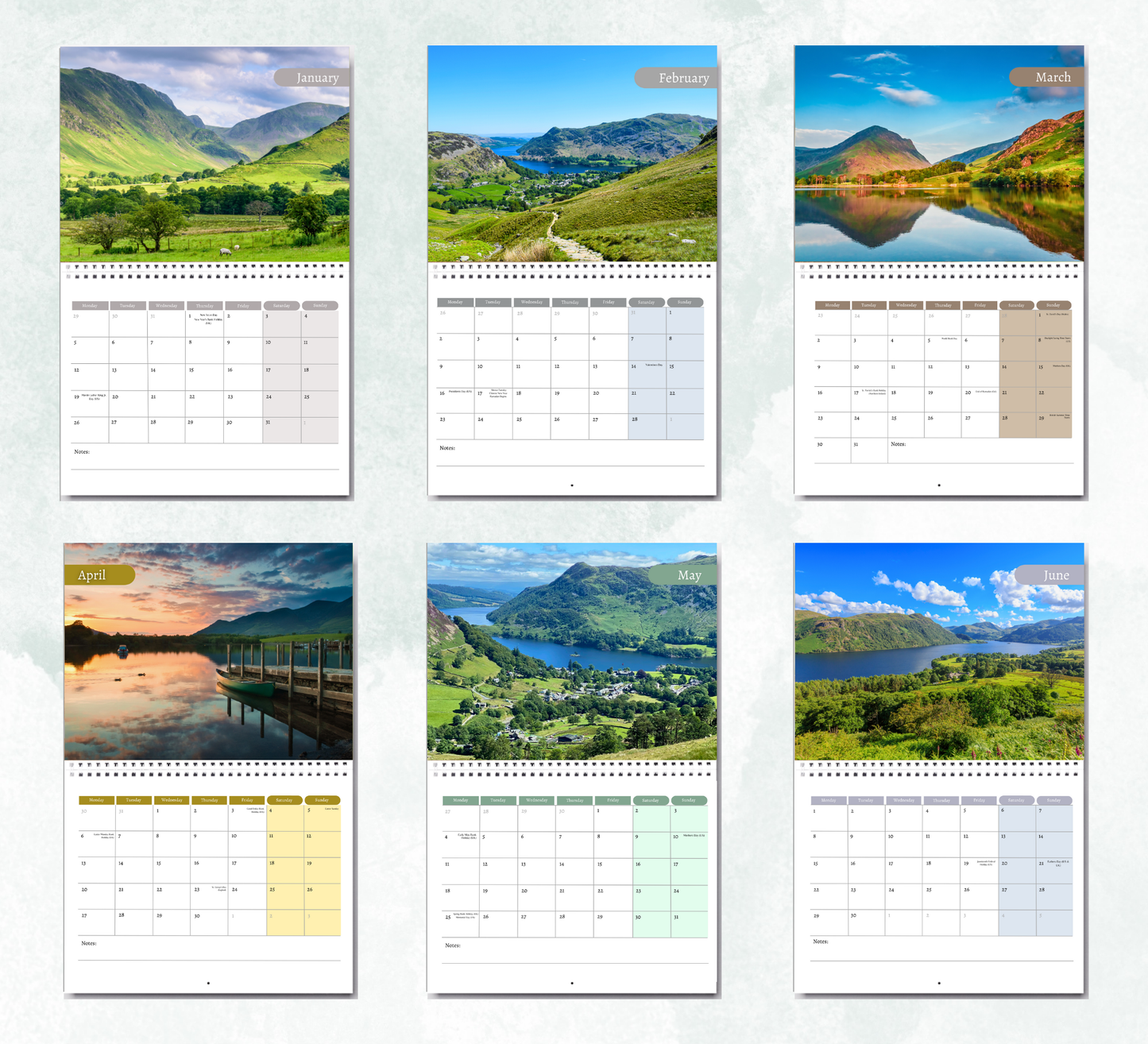 Lake District Calendar 2026