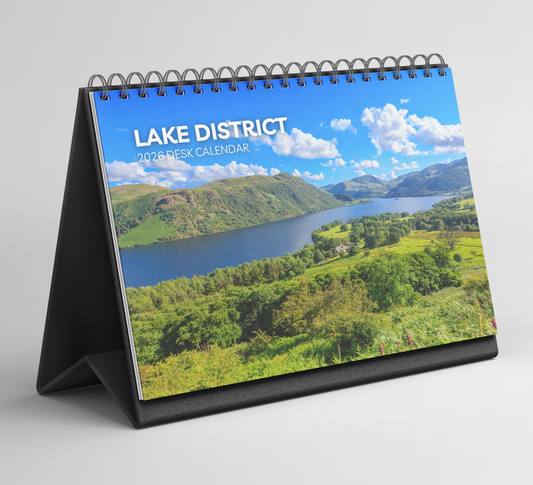 Lake District Desk Calendar 2026-2027