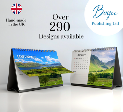 Lake District Desk Calendar 2026-2027