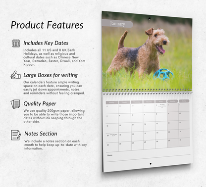 Lakeland Terrier Calendar 2027