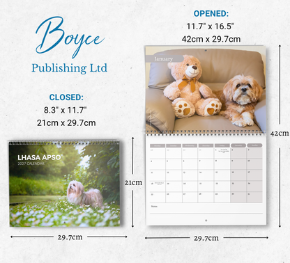 Lhasa Apso Calendar 2027