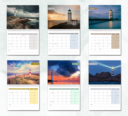 Lighthouse Calendar 2027
