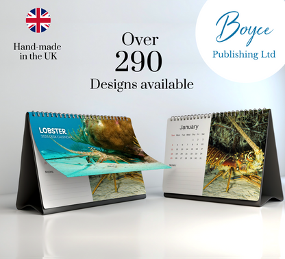Lobster Desk Calendar 2026-2027