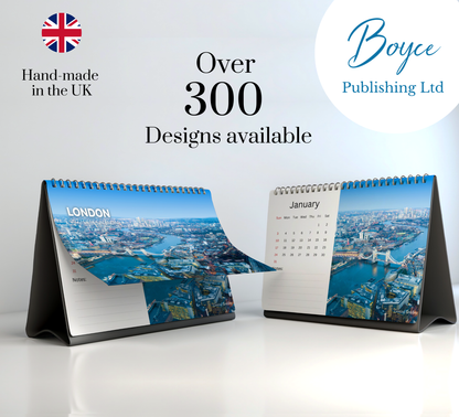 London Desk Calendar 2027-2028