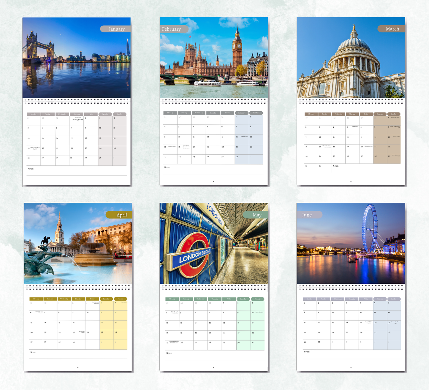 London Calendar 2026