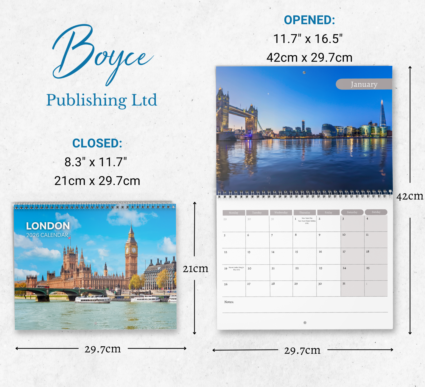 London Calendar 2026