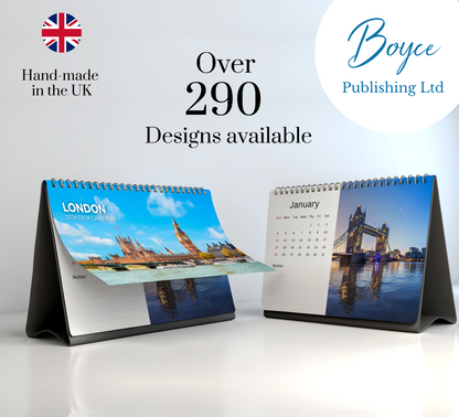 London Desk Calendar 2026-2027