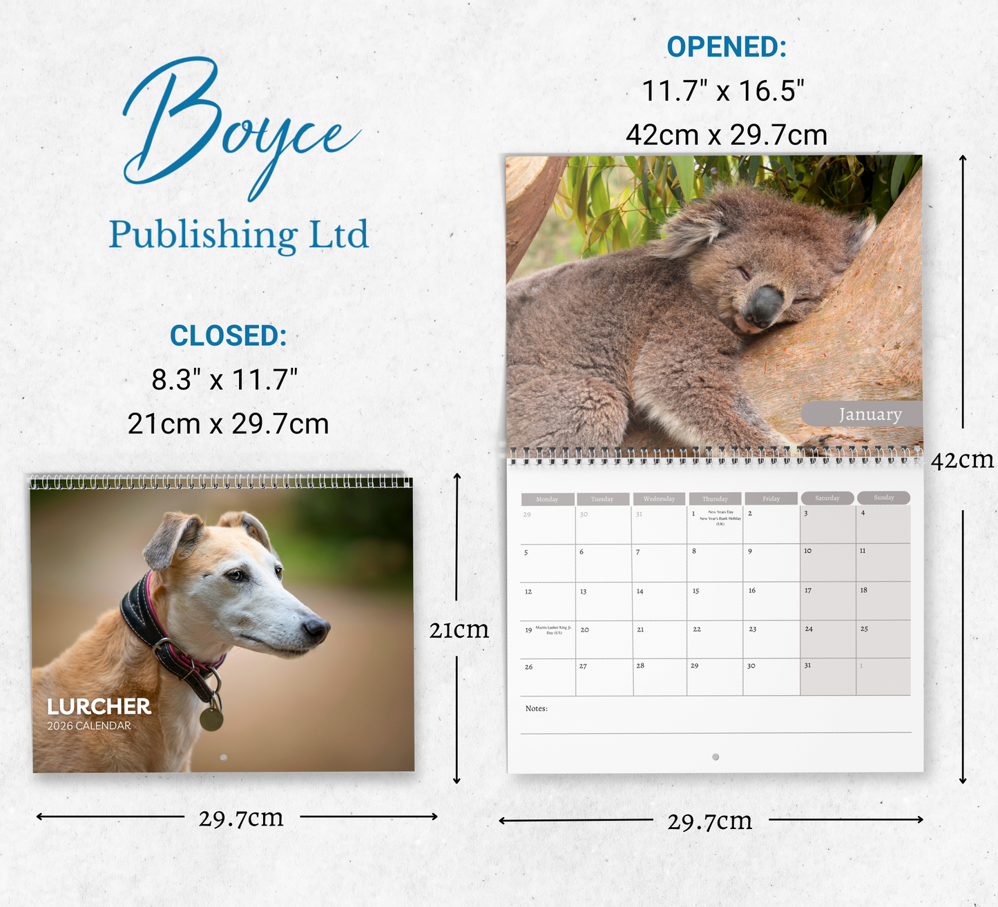 Lurcher Calendar 2026