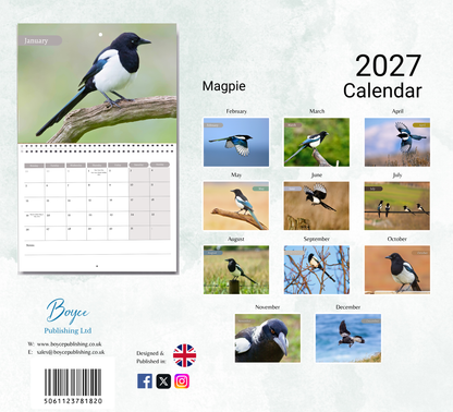Magpie Calendar 2027