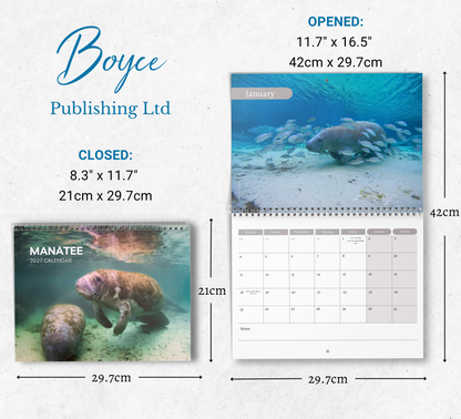 Manatee Calendar 2027