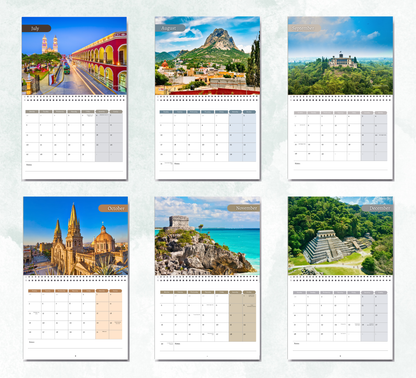 Mexico Calendar 2027