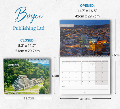 Mexico Calendar 2027