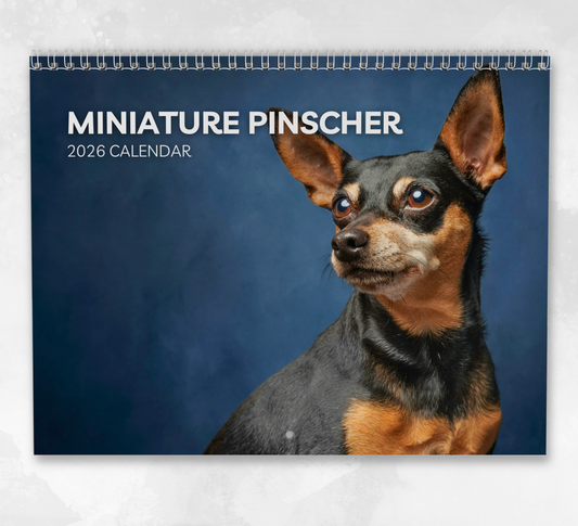 Miniature Pinscher Calendar 2026