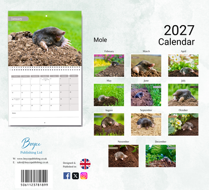 Mole Calendar 2027