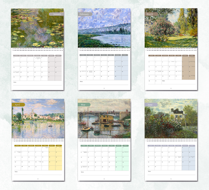 Monet Calendar 2026
