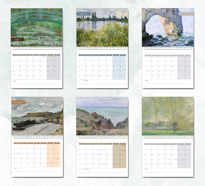Monet Calendar 2026